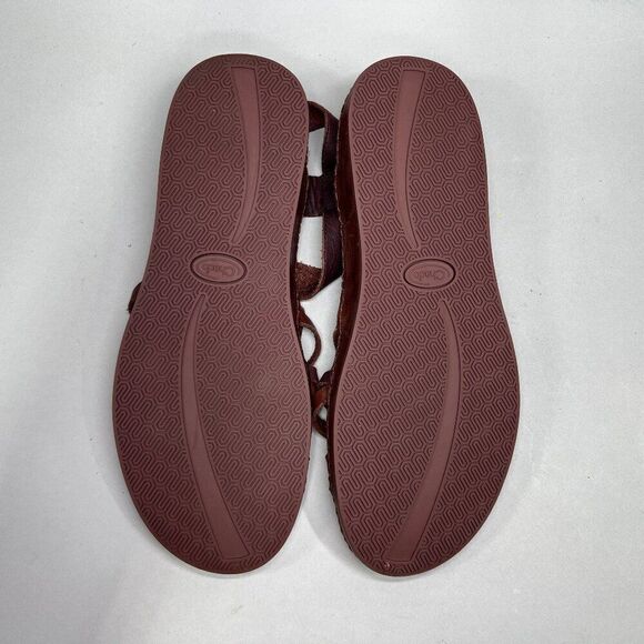 Chaco Women's Size 11 Fallon Java Leather Sandals - Picture 7 of 8